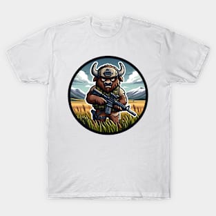 Tactical Bison Buffalo T-Shirt